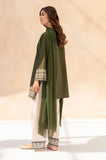 LAZULI - 3PC Lawn Embroidered Shirt with Chiffon Embroidered Dupatta and Trouser - SS0735