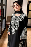MARIN - 3PC Lawn Embroidered Shirt with Chiffon Embroidered Dupatta and Trouser - SS0741
