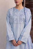 JAZMIN - 3PC Lawn Embroidered Shirt with Monar Printed Dupatta and Trouser - SS0767