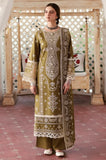 Mahnur - 3PC Dhanak Embroidered Shirt With Dhanak Embroidered Dupatta and Trouser - SS0999