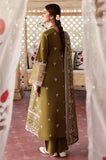 Mahnur - 3PC Dhanak Embroidered Shirt With Dhanak Embroidered Dupatta and Trouser - SS0999