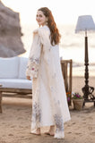 Qalamkar - 3PC Lawn Chikankari Embroidered Shirt with Lawn Embroidered Dupatta and Trouser - SB0084