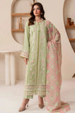 ELAF - 3PC Lawn Embroidered Shirt with Chiffon Printed Dupatta and Trouser - SS0745