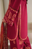 FARASHA - 3PC Lawn Embroidered Shirt with Monar Printed Dupatta and Trouser - SS0753