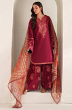 FARASHA - 3PC Lawn Embroidered Shirt with Monar Printed Dupatta and Trouser - SS0753