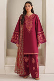 FARASHA - 3PC Lawn Embroidered Shirt with Monar Printed Dupatta and Trouser - SS0753