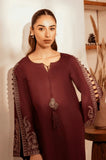 Batik - 2PC Dhanak Embroidered Shirt and Trouser - SS0432