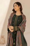 Mohagni - 3PC Dhanak Embroidered Shirt with Wool Printed Dupatta and Trouser  - SS0415