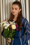 Agha Noor - 3PC Dhanak Embroidered Shirt with Dhanak Embroidered Dupatta and Trouser - SS0417
