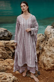 Zara Shahjahan -3PC Dhanak Embroidered Shirt with Dhanak Embroidered Dupatta and Trouser - SS0450