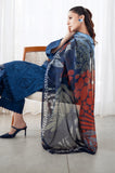Maria.B - 3PC Dhanak Embroidered Shirt with Pashmina Printed Dupatta and Trouser - SS0472