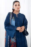 Maria.B - 3PC Dhanak Embroidered Shirt with Pashmina Printed Dupatta and Trouser - SS0472