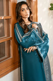 Izel - 3PC Dhanak Embroidered Shirt with Dhanak Pashmina Dupatta and Trouser - SS0541