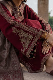 Izel - 3PC Dhanak Embroidered Shirt with Dhanak Printed Dupatta and Trouser - SS0556