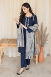 Aisling - 3PC Dhanak Embroidered Shirt With Wool Printed Dupatta and Trouser - SS0879
